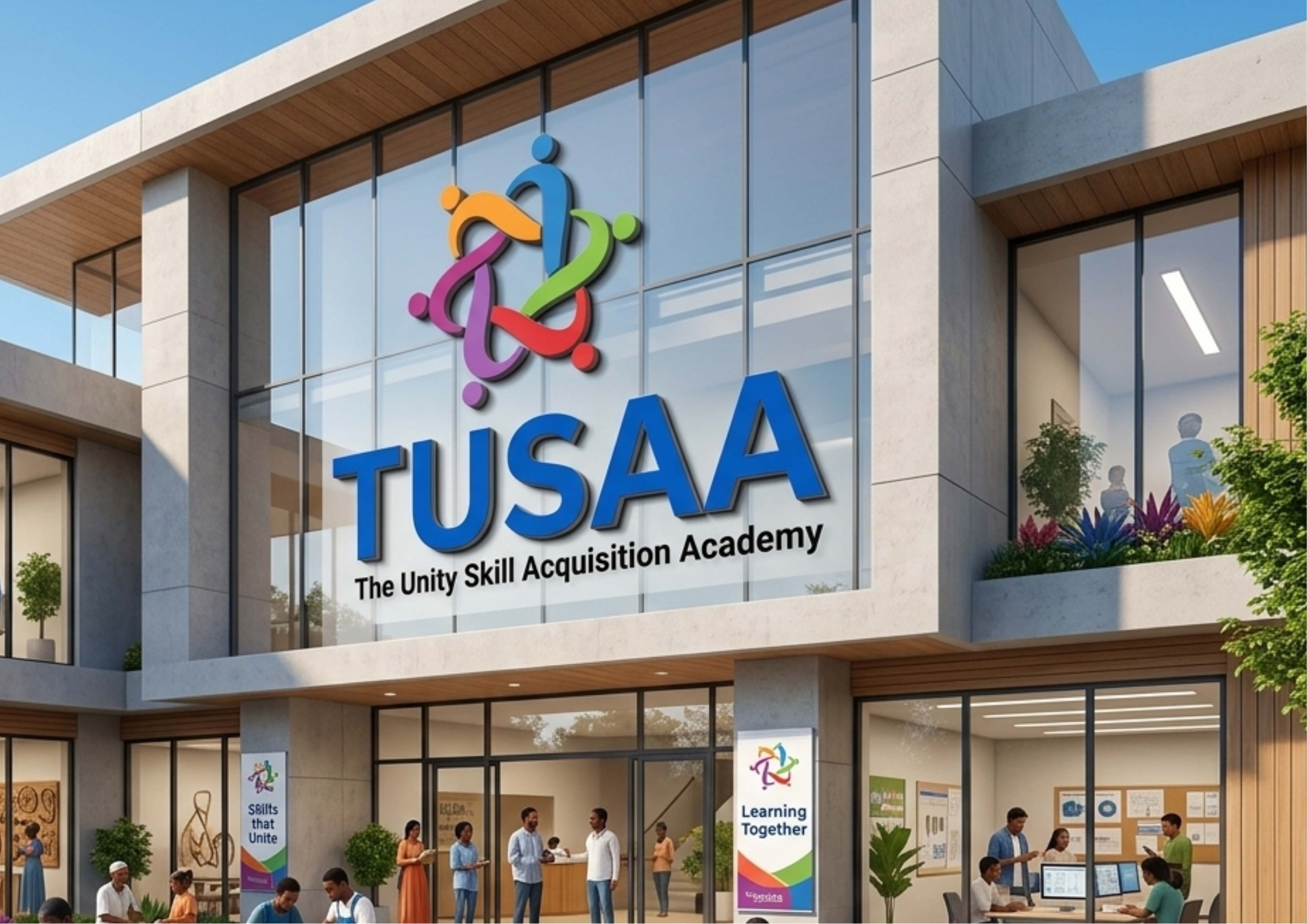 TUSAA campus entrance